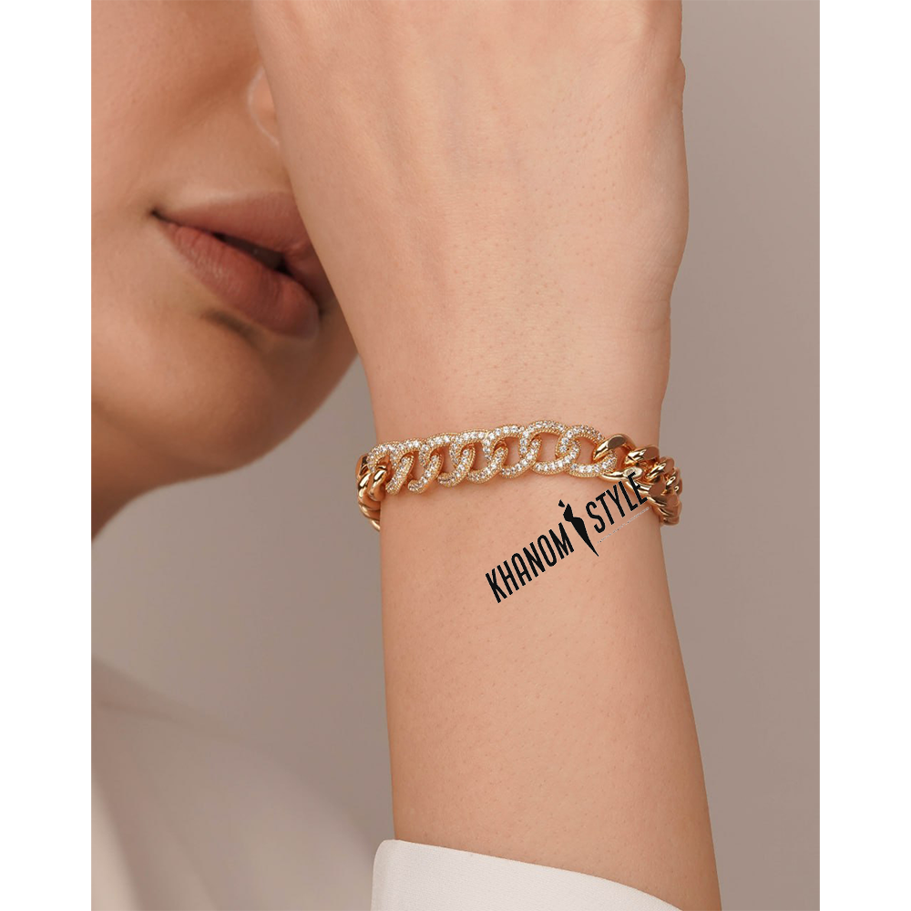 دستبند کارتیر نگین دار ژوپینگ B506