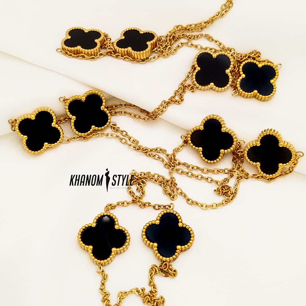 گردنبند ونکلیف رومانتویی(رولباسی) LN908