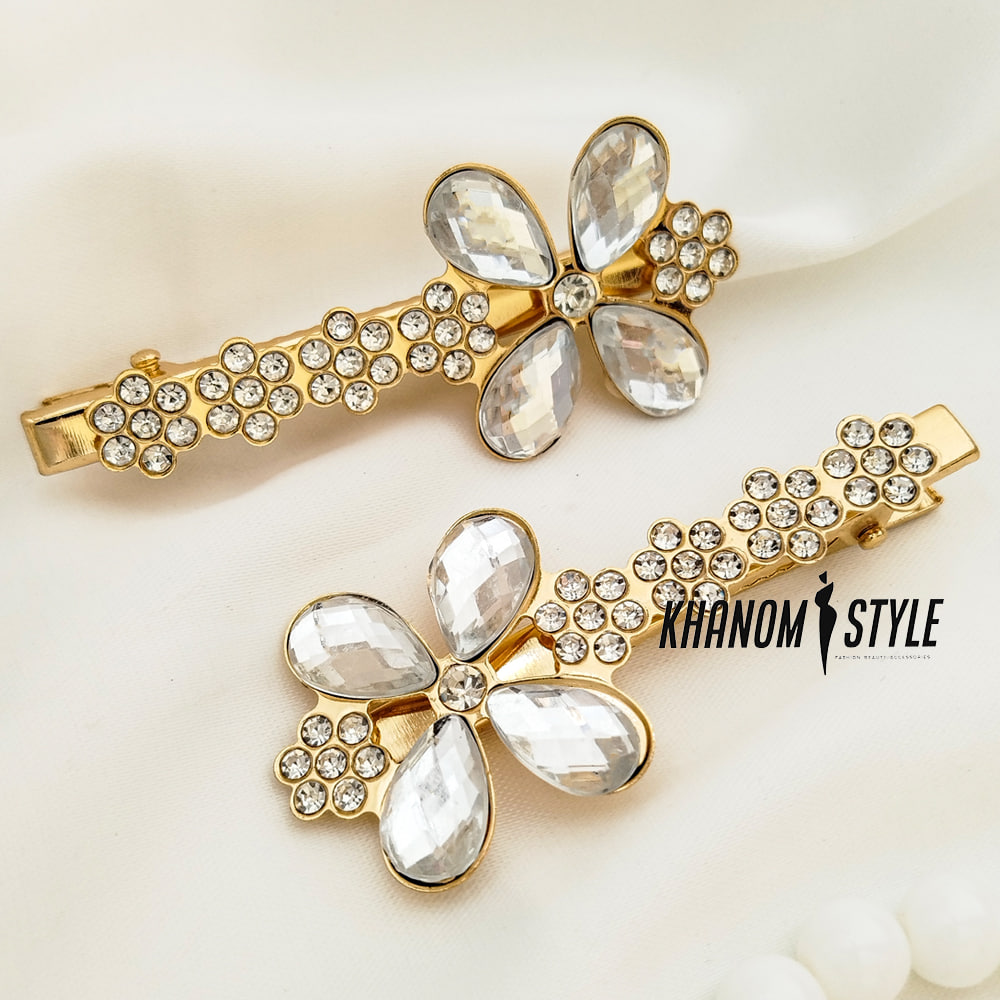 گیر مو مجلسی زنانه دوعددی HC8011