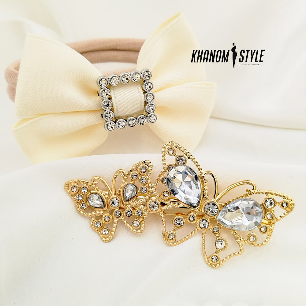 پک اکسسوری مو مجلسی زنانه (کشگیره) HC8015T1