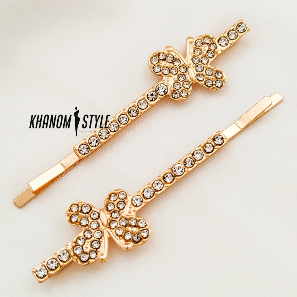 سنجاق مو مجلسی زنانه دو عددی HC807T2