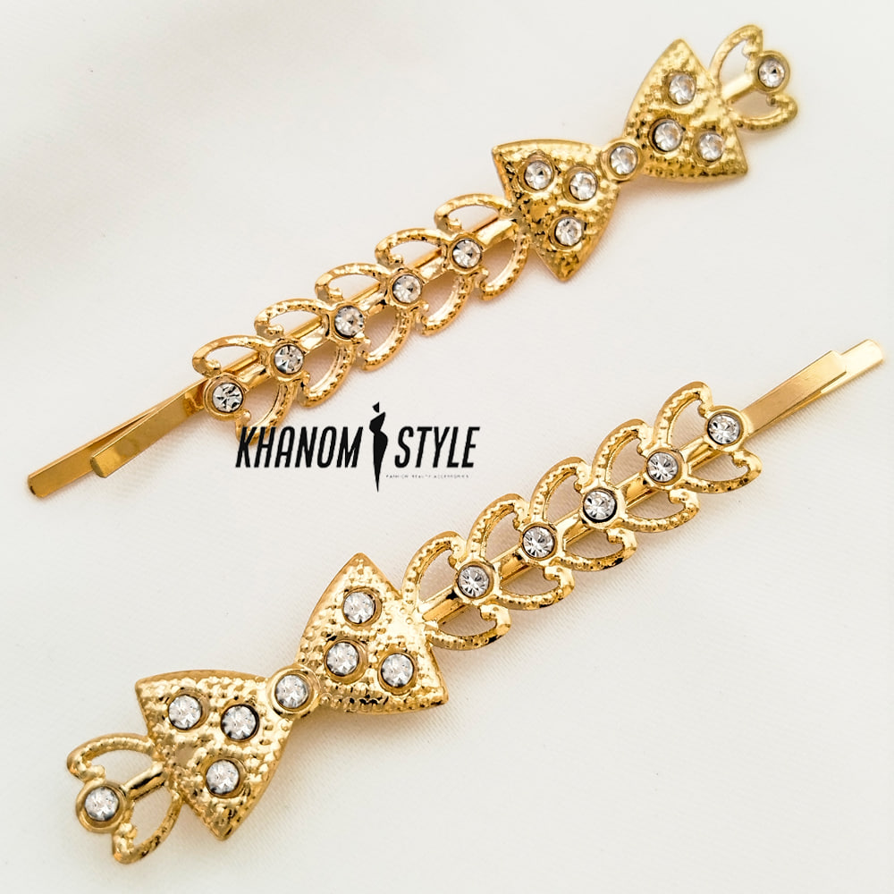 سنجاق مو مجلسی زنانه دو عددی HC807T3