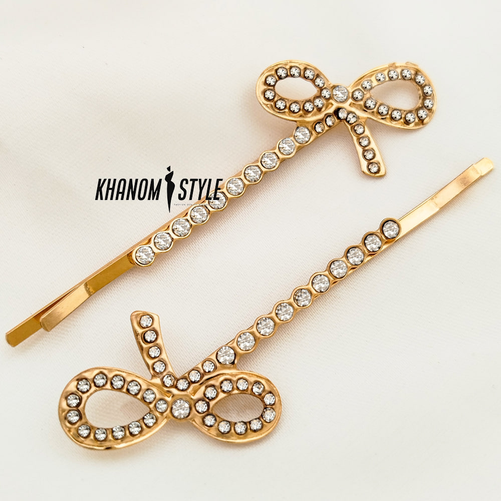 سنجاق مو مجلسی زنانه دو عددی HC807T4