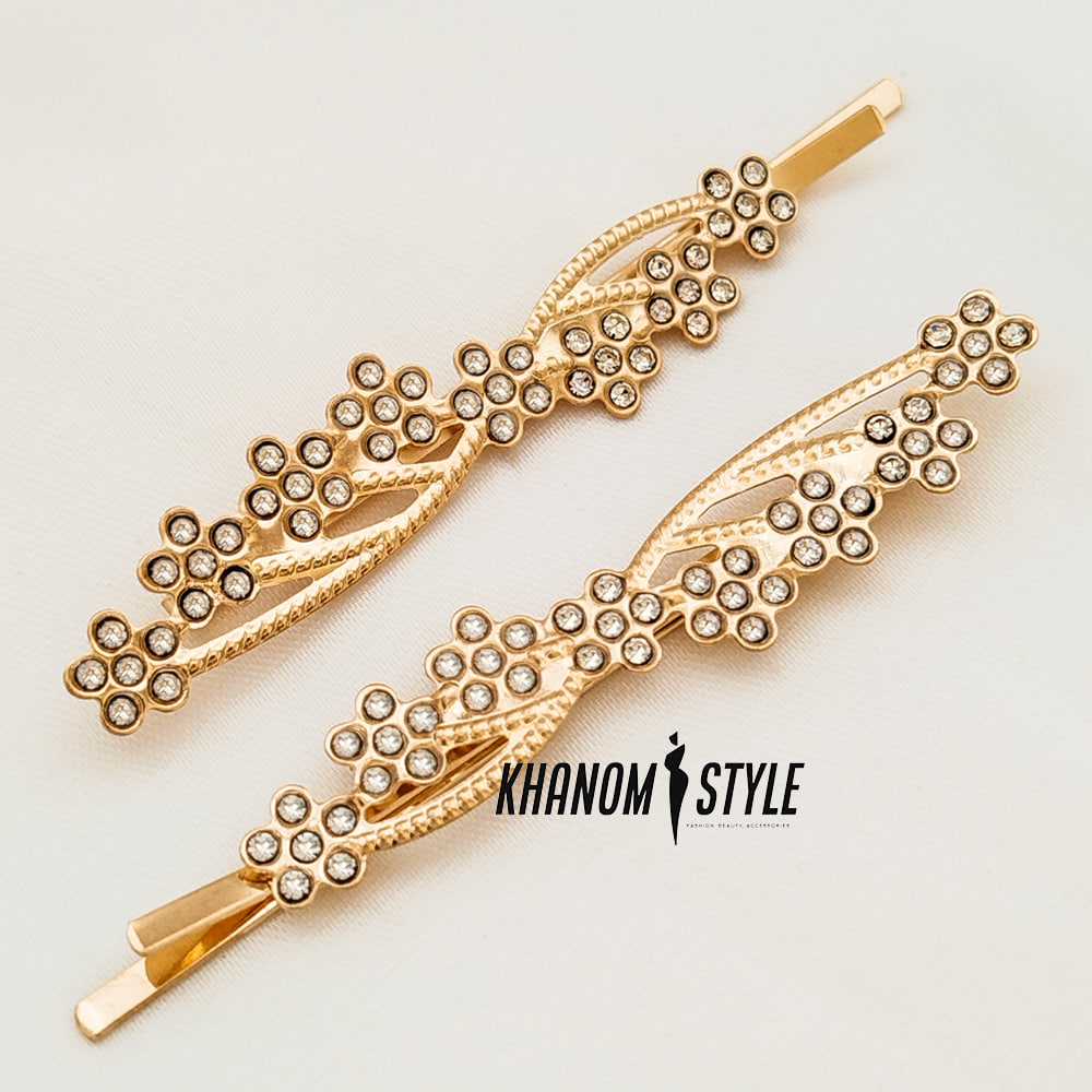 سنجاق مو مجلسی زنانه دو عددی HC807T5